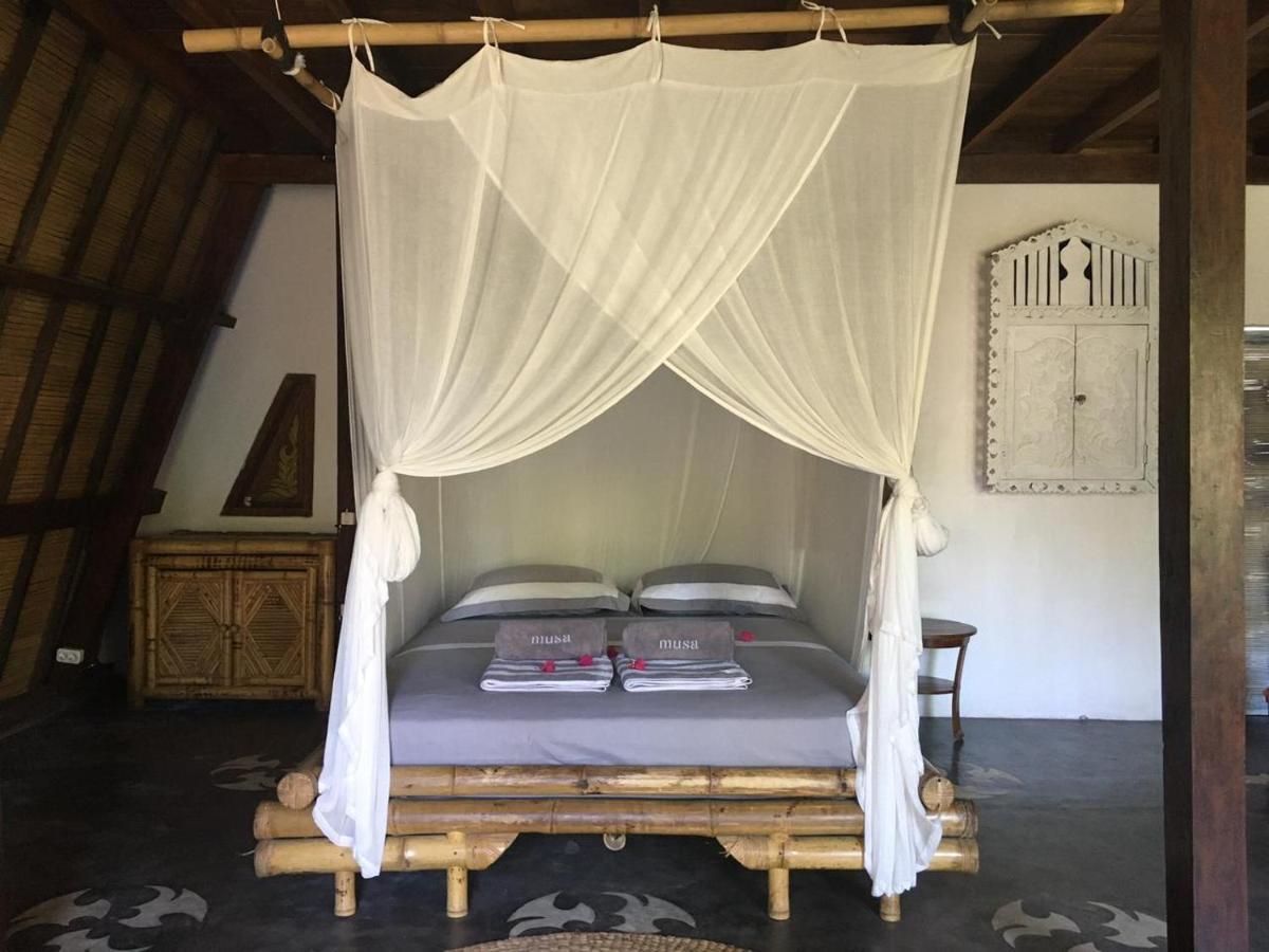 Musa Villas And Bungalows Gili Air Esterno foto